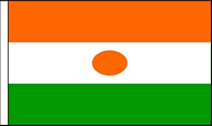 Niger Hand Waving Flags